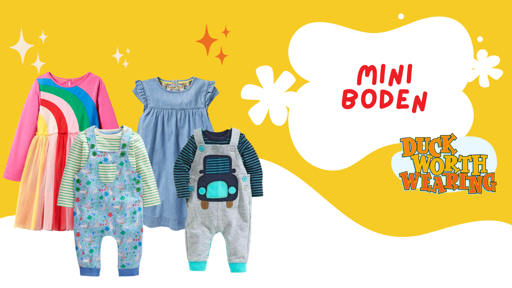 Mini boden top duck dress