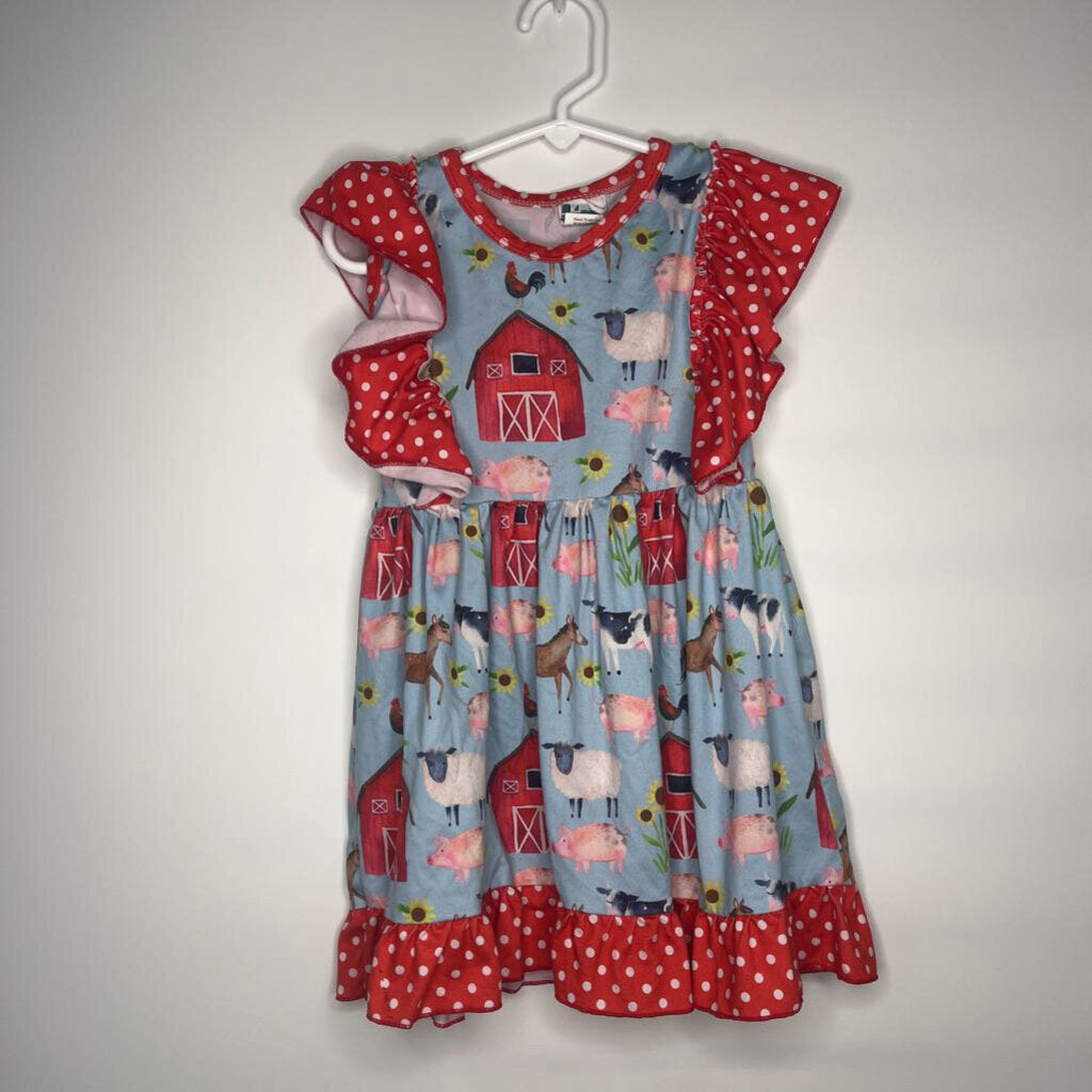Boutique Brand Dress Casual Toddler 3 Blue