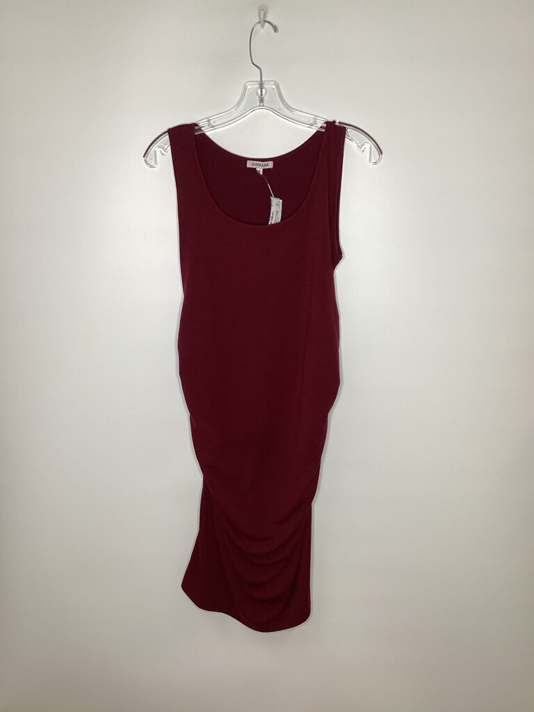 casual dress maroon Jdlsppl Women's Long Sleeve Dresses Holiday Sundress Fall Midi Casual High Waist V Neck Chiffon Summer Dress Burgundy 4-6