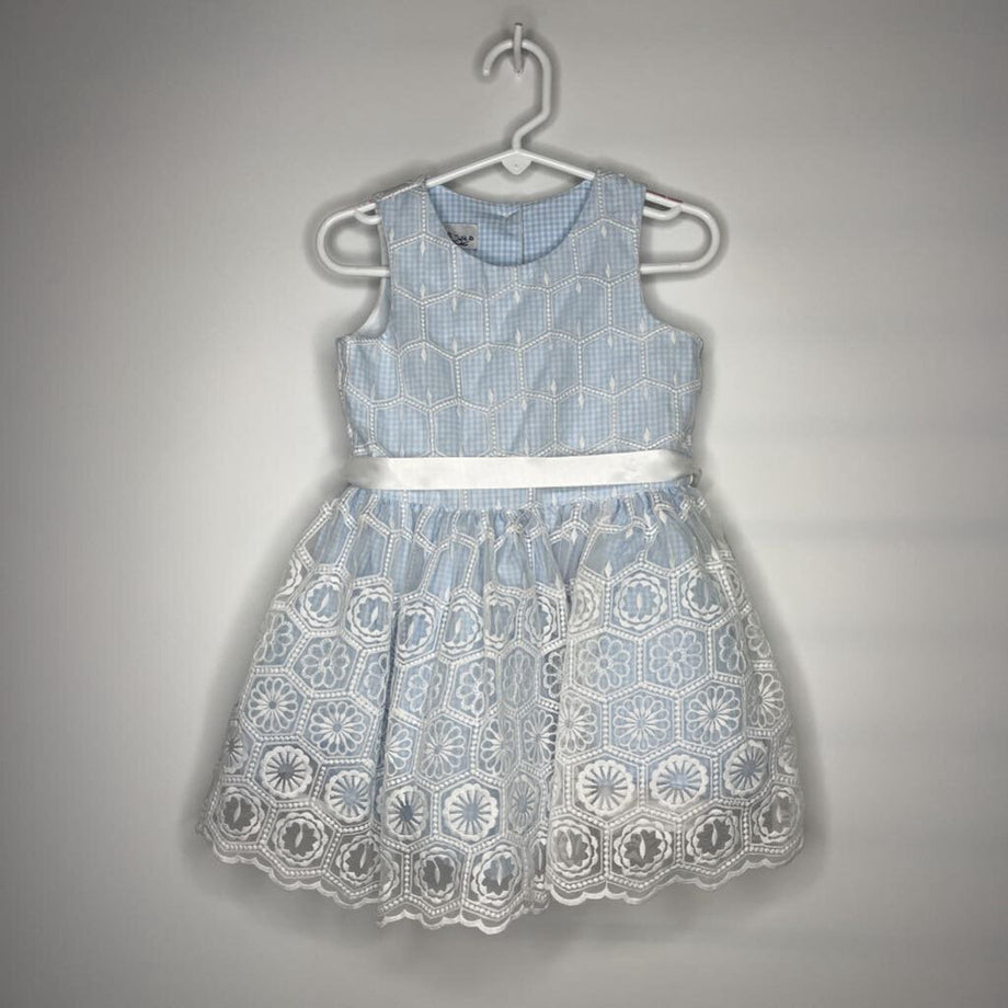 pippa and julie lace dress Pippa & Julie Girls' Floral Lace Dress & Bloomers Set, Red, Size 12M