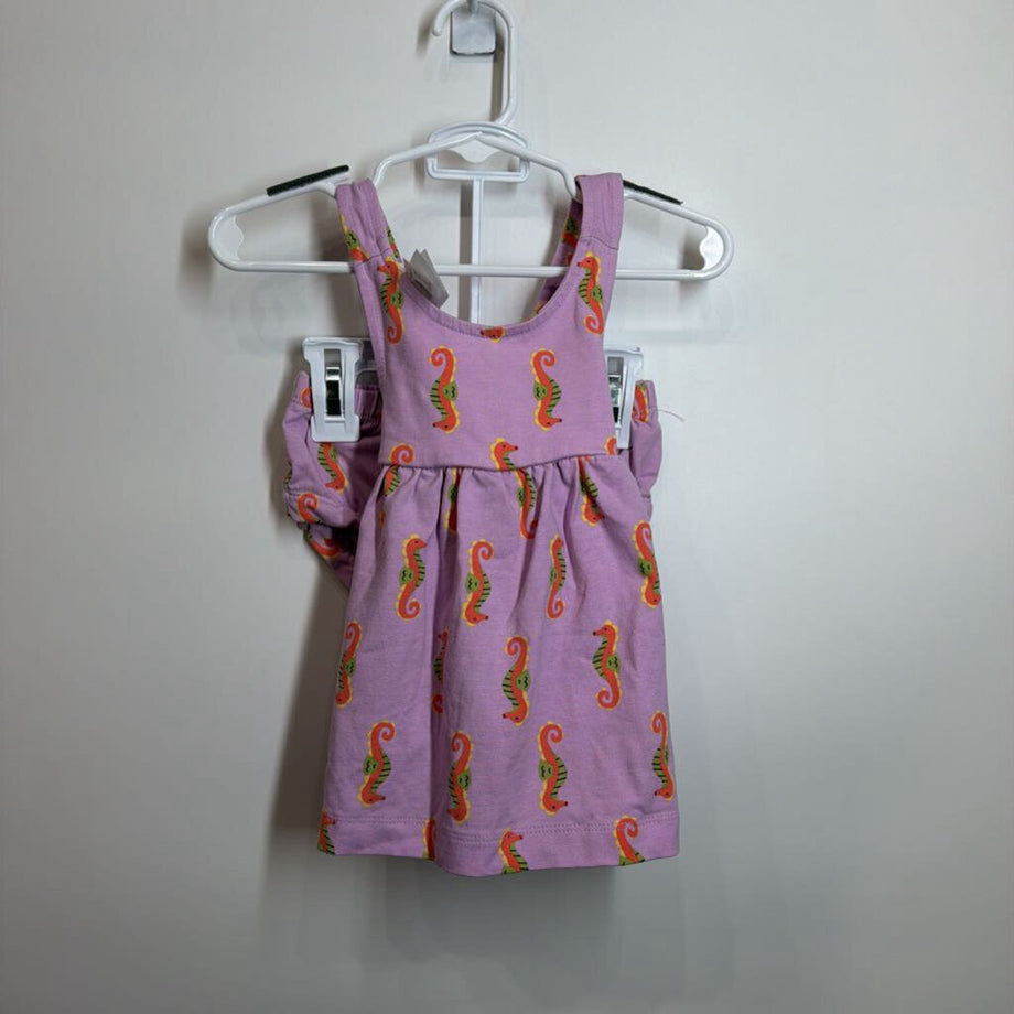 Hanna Andersson Dress Casual Infant 3m Pink