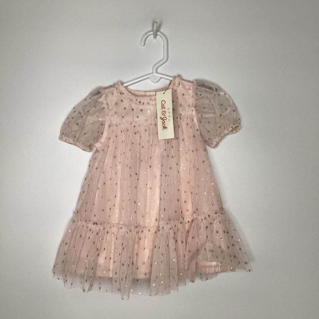cat and jack pink dress Super cute cat & jack pink heart dress!! Perfect for
