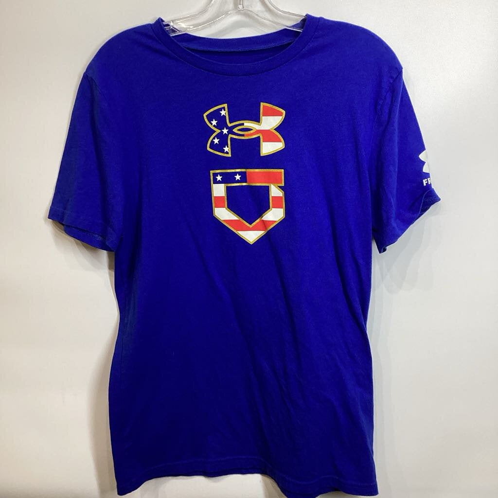 Under Armour Shirt Youth 18 Blue - Duck Worth Wearing