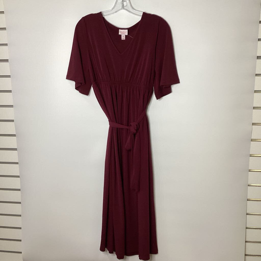 Isabel Maternity Dress Formal M Plum