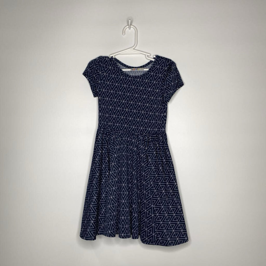 Dot Dot Smile Dress Casual Toddler 3 B/W