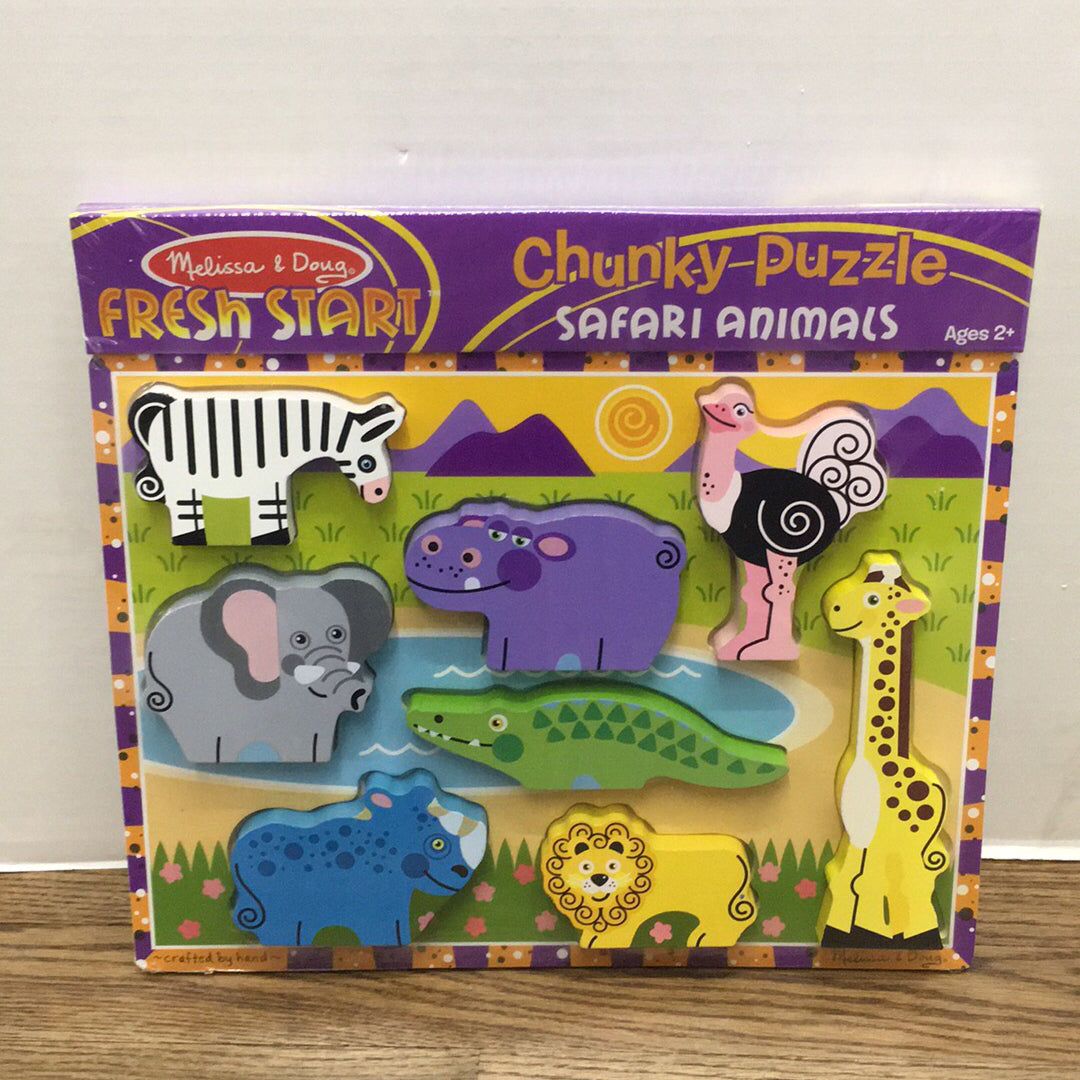 Chunky Puzzle, Safari - Melissa & Doug