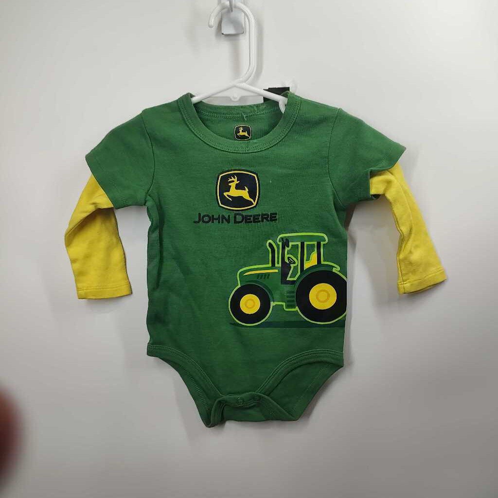 John Shirt Infant 6m green Wearing