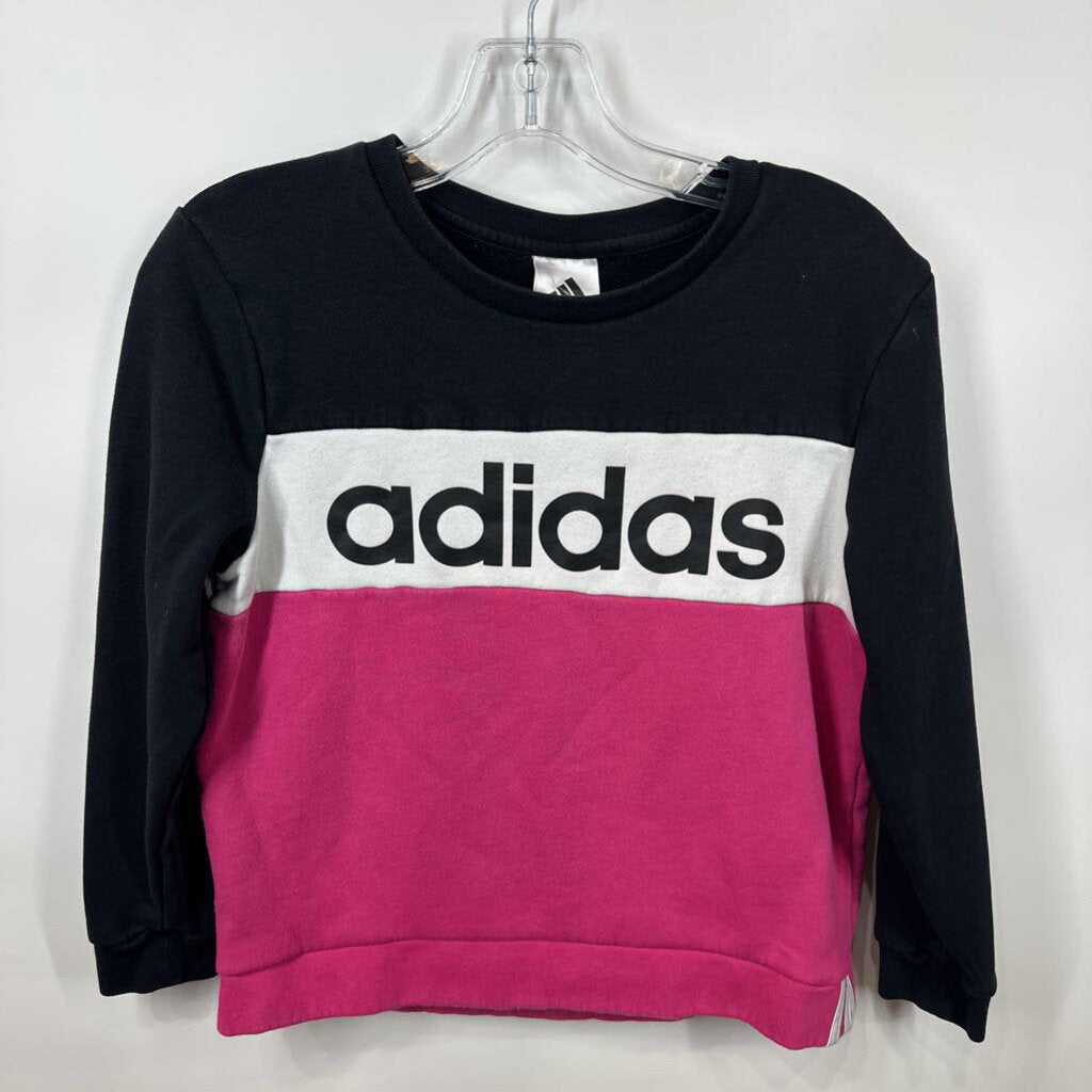 Adidas Sweatshirt Youth 16 Black/Pink Duck
