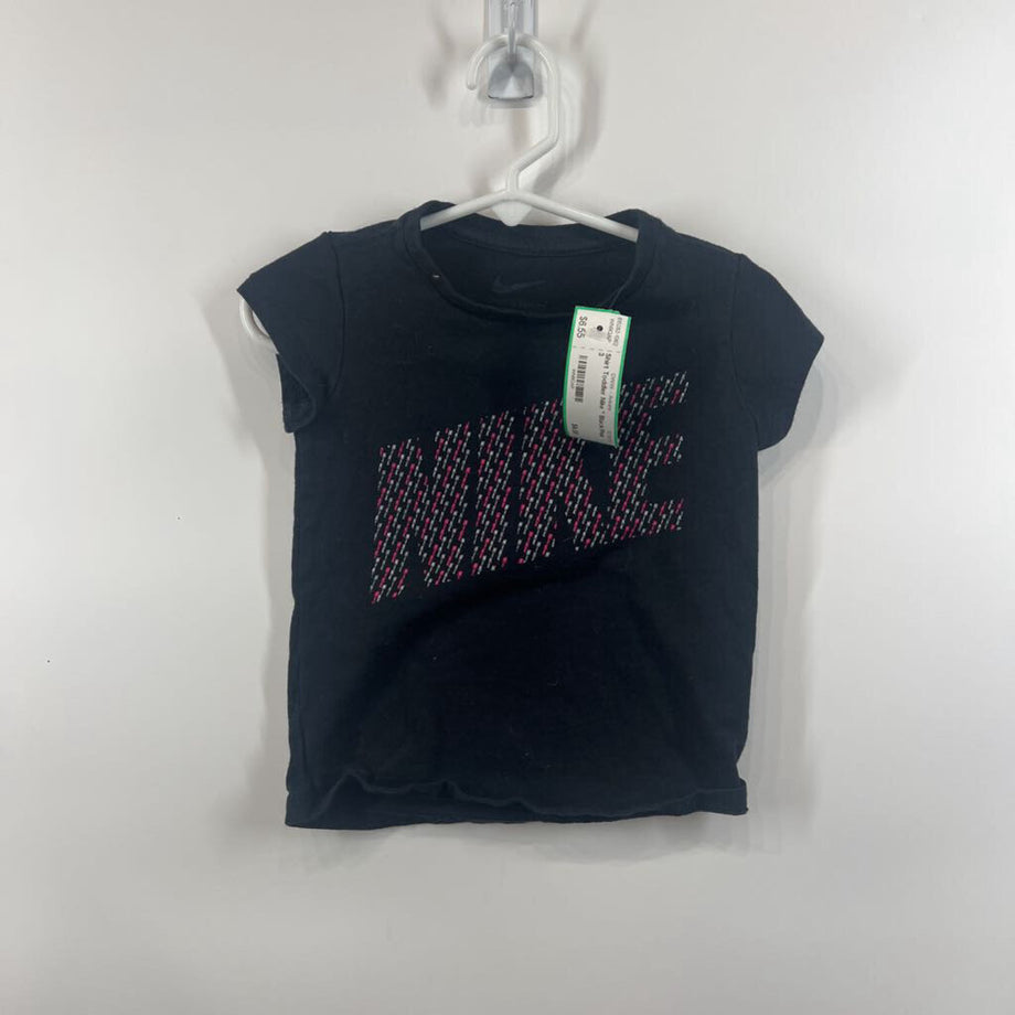 toddler black nike shirt