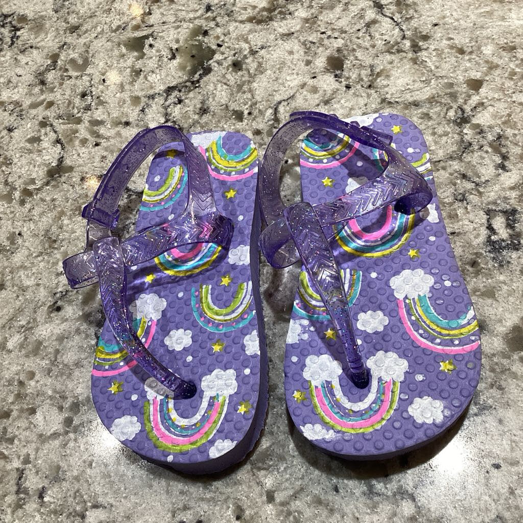 No Brand DWW Sandals 5C Purple Duck Worth Wearing