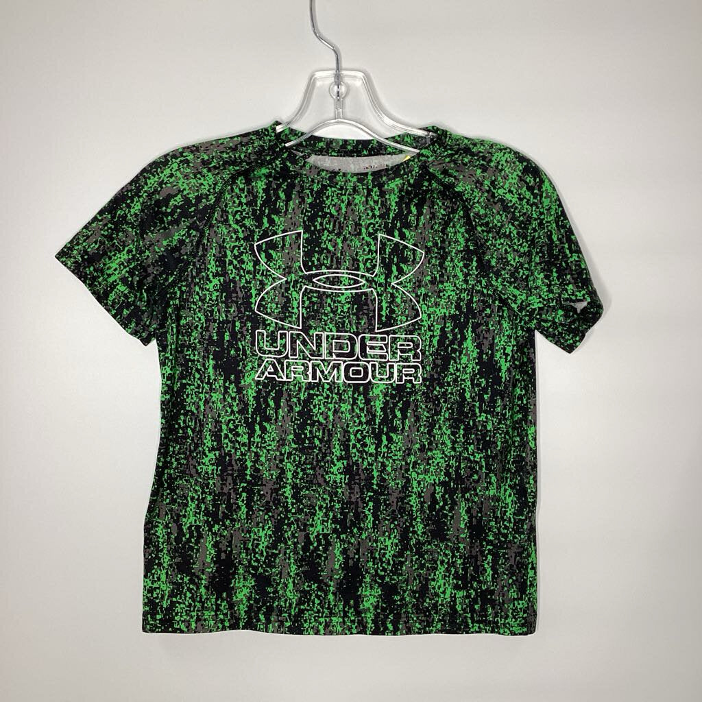 Green under shop armour shirt youth