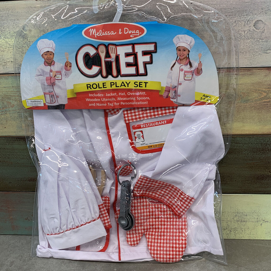 Melissa & Doug Costume Chef Role Play Set