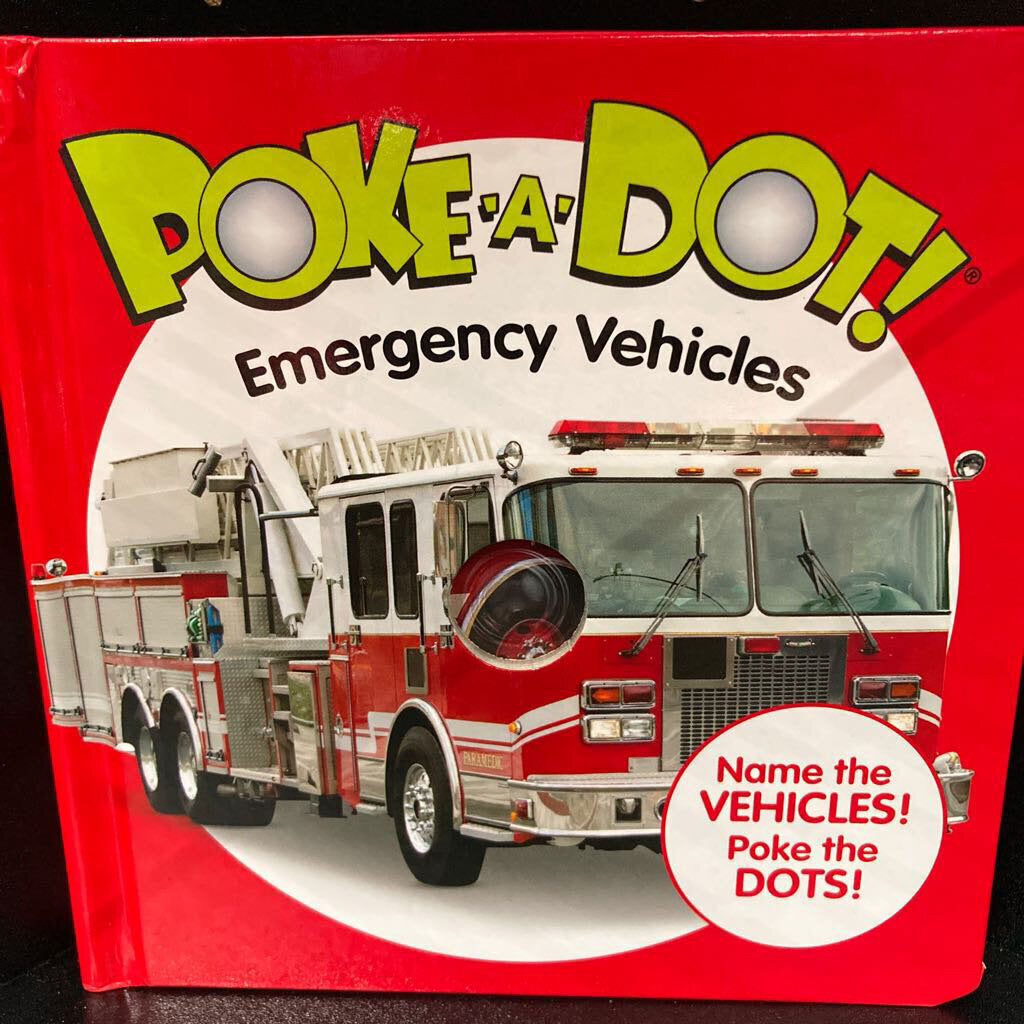 Melissa & Doug - Poke-A- Dot - Emergency Vehicles
